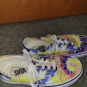 Vans tie dye